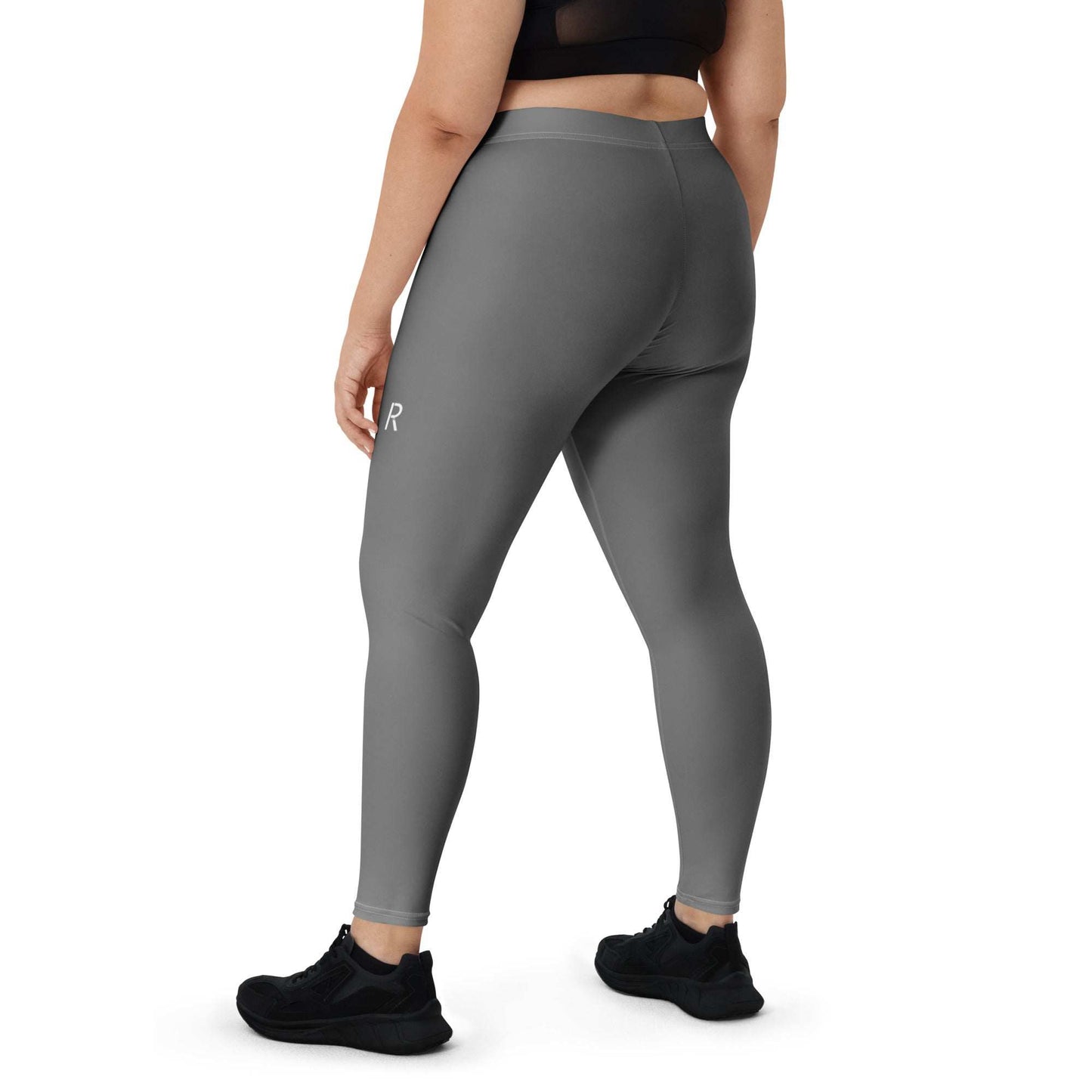 Ripped City Inc women leggings in gray - premium gym apparel - Ripped City Inc premium gym apparel