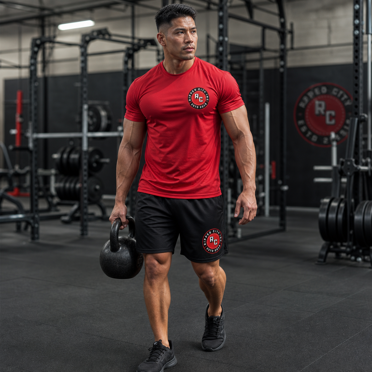Men's Performance Shorts – Gym Training - Ripped City Inc premium gym apparel