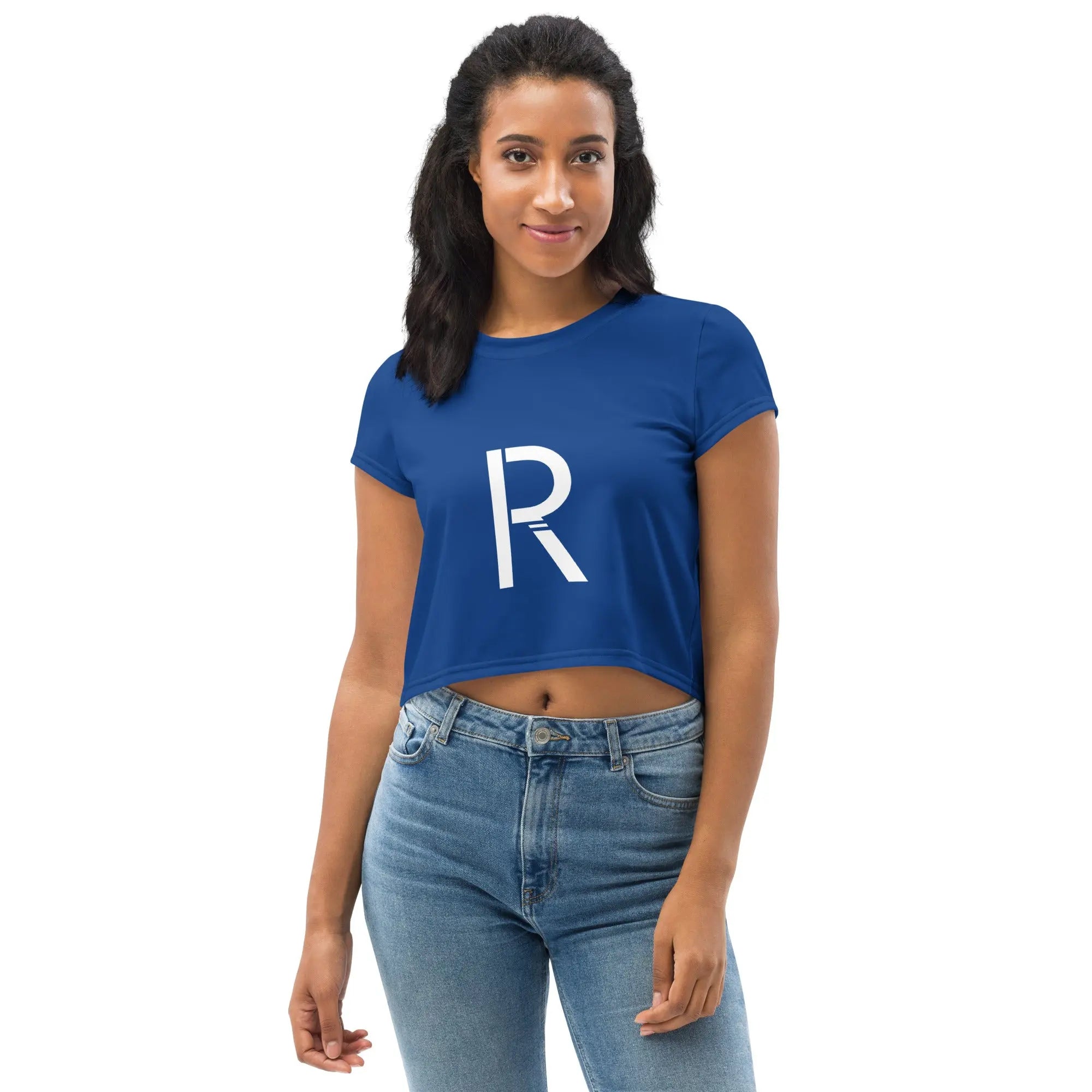 All-Over Print Crop Tee RipCityInc