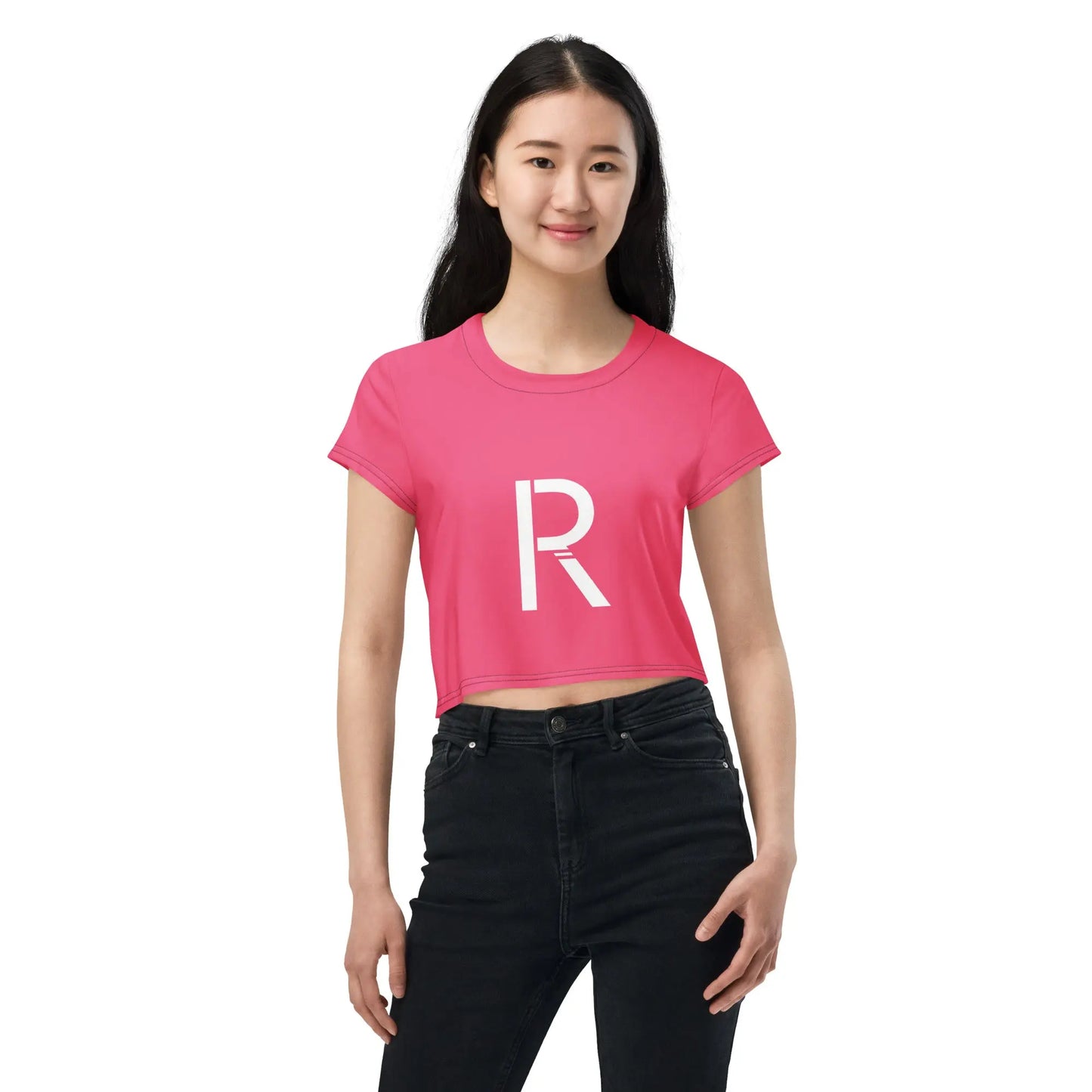 All-Over Print Crop Tee RipCityInc