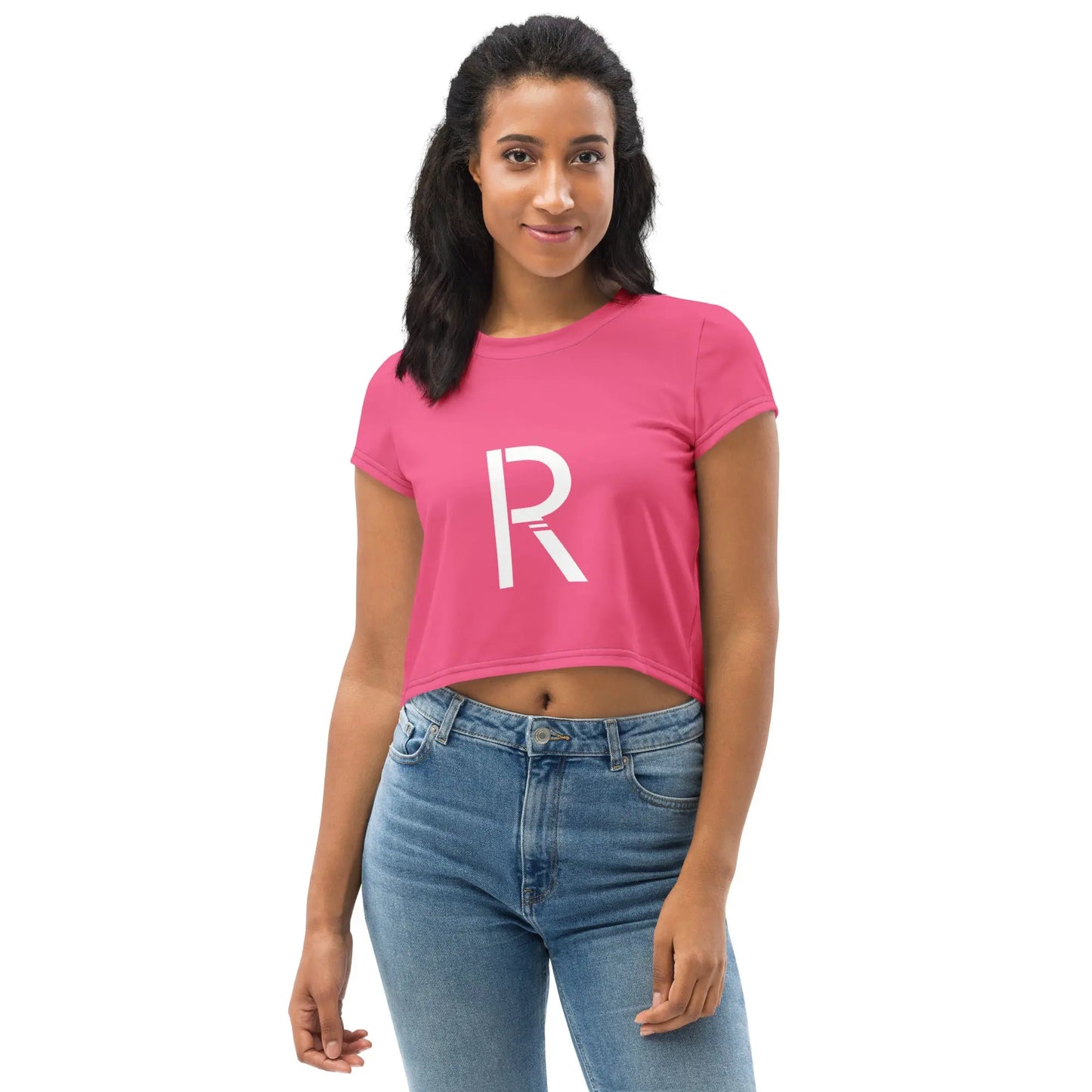 All-Over Print Crop Tee RipCityInc