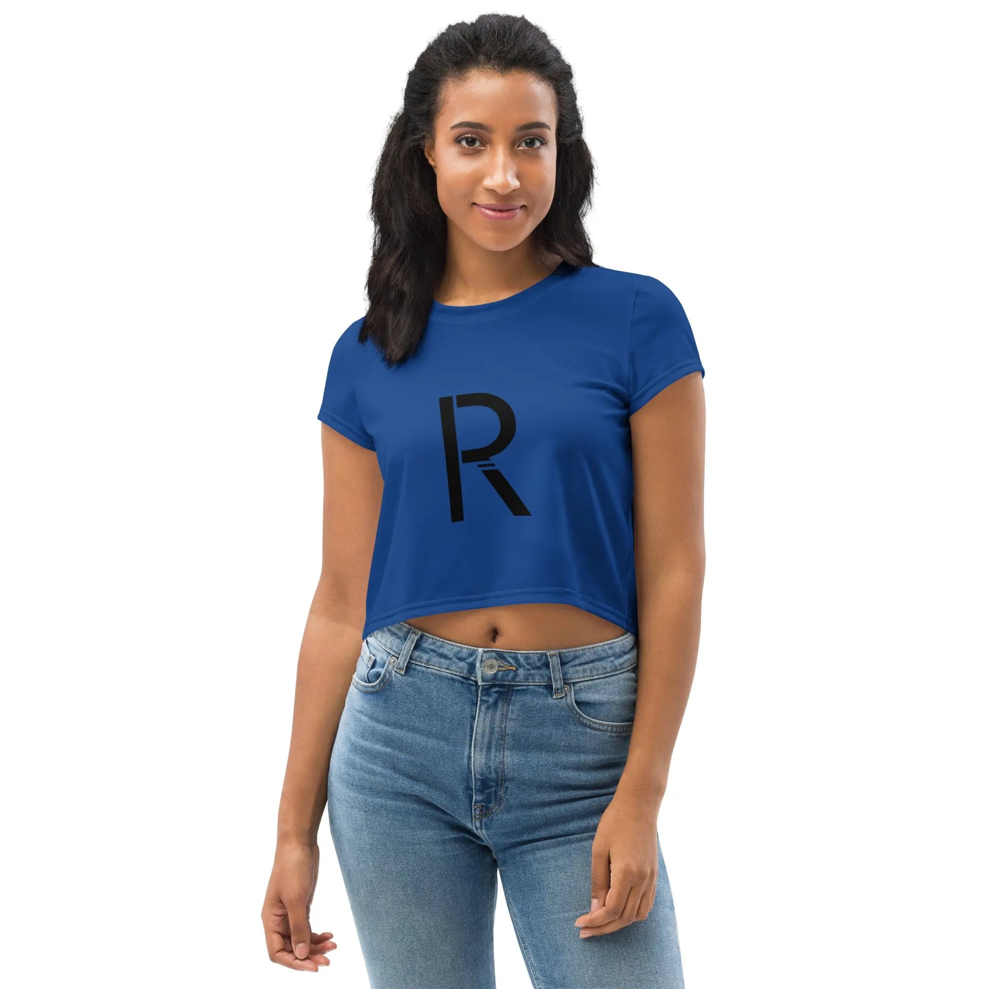 All-Over Print Crop Tee RipCityInc