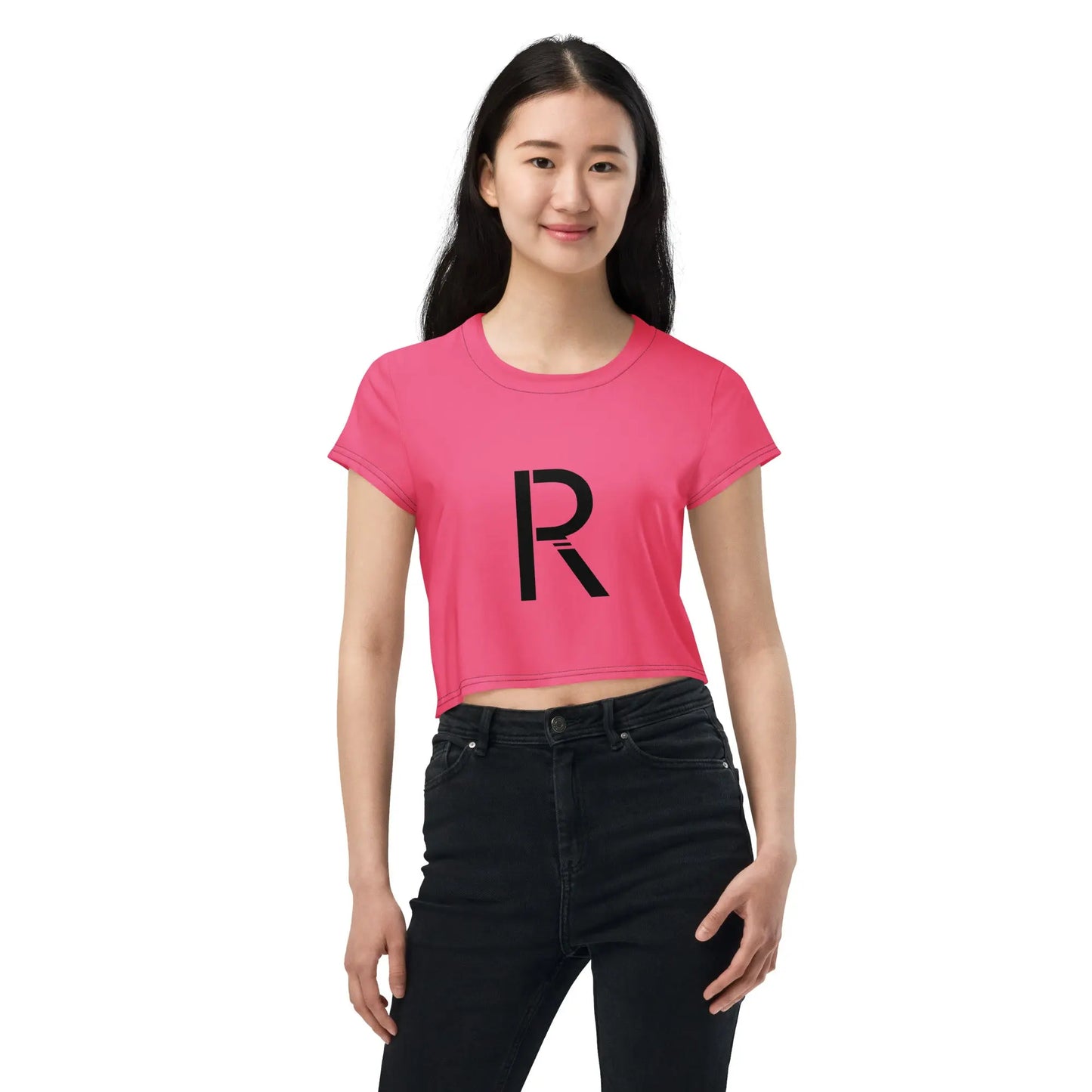 All-Over Print Crop Tee RipCityInc