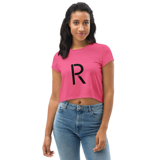 All-Over Print Crop Tee RipCityInc