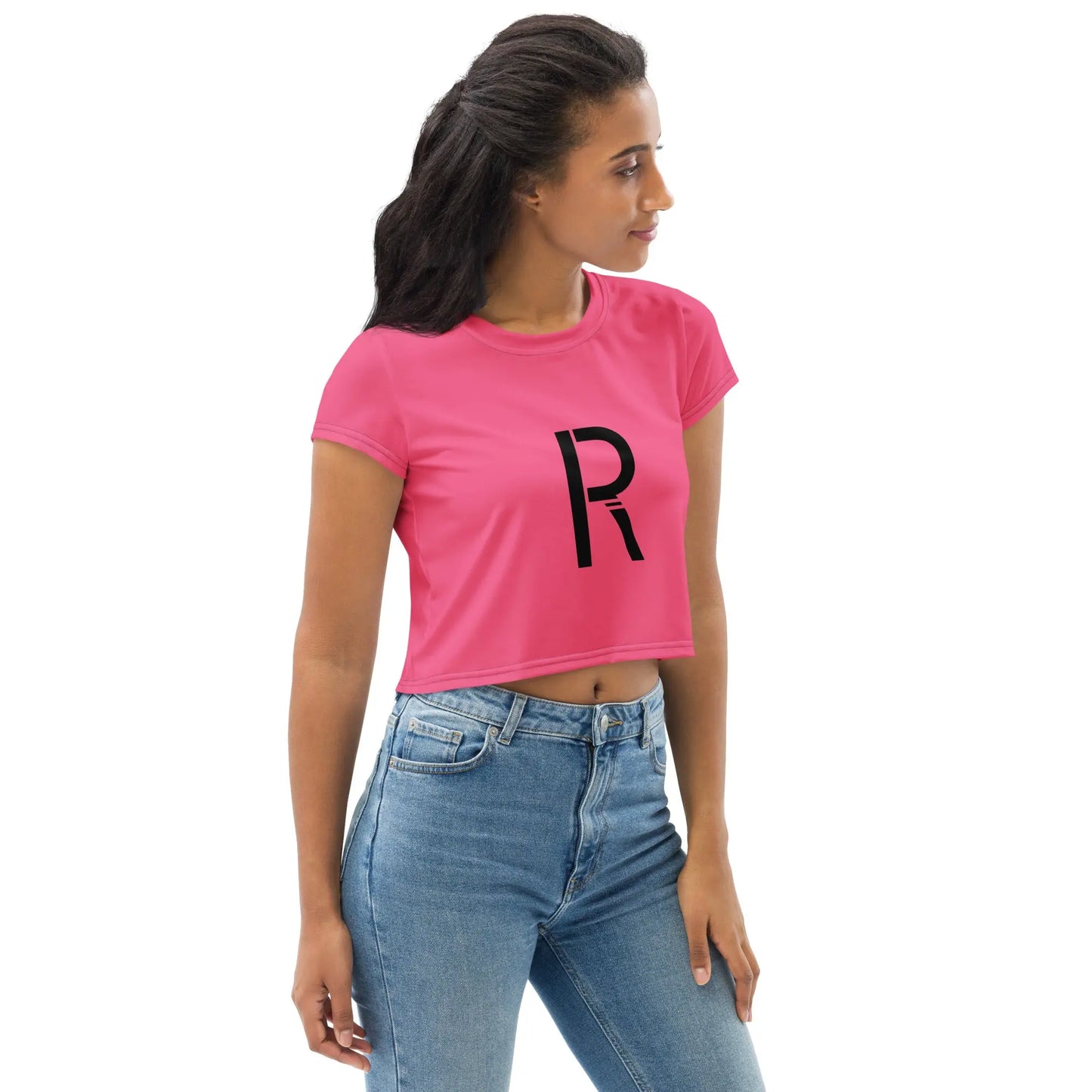 All-Over Print Crop Tee RipCityInc