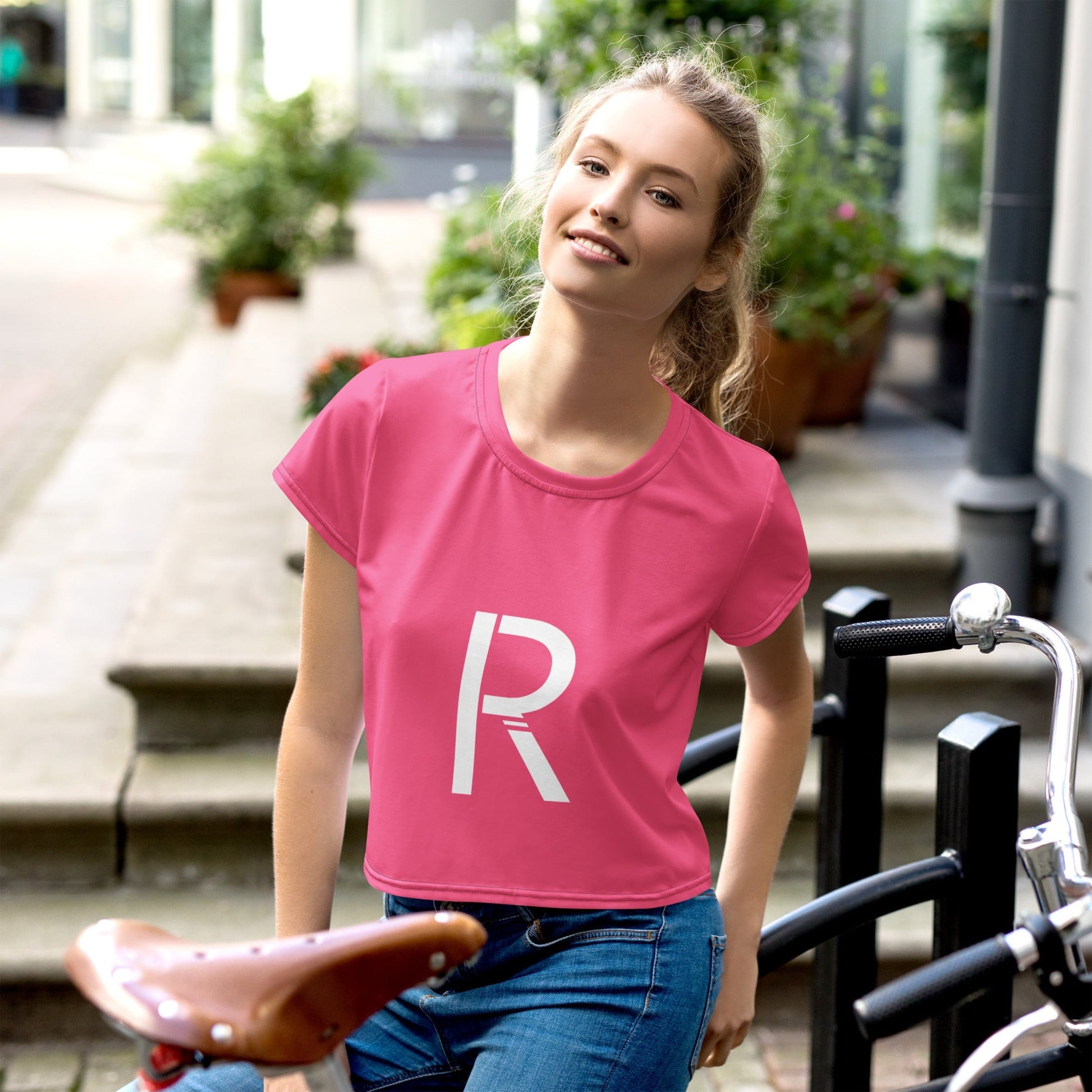 All - Over Print Crop Tee - RipCityInc