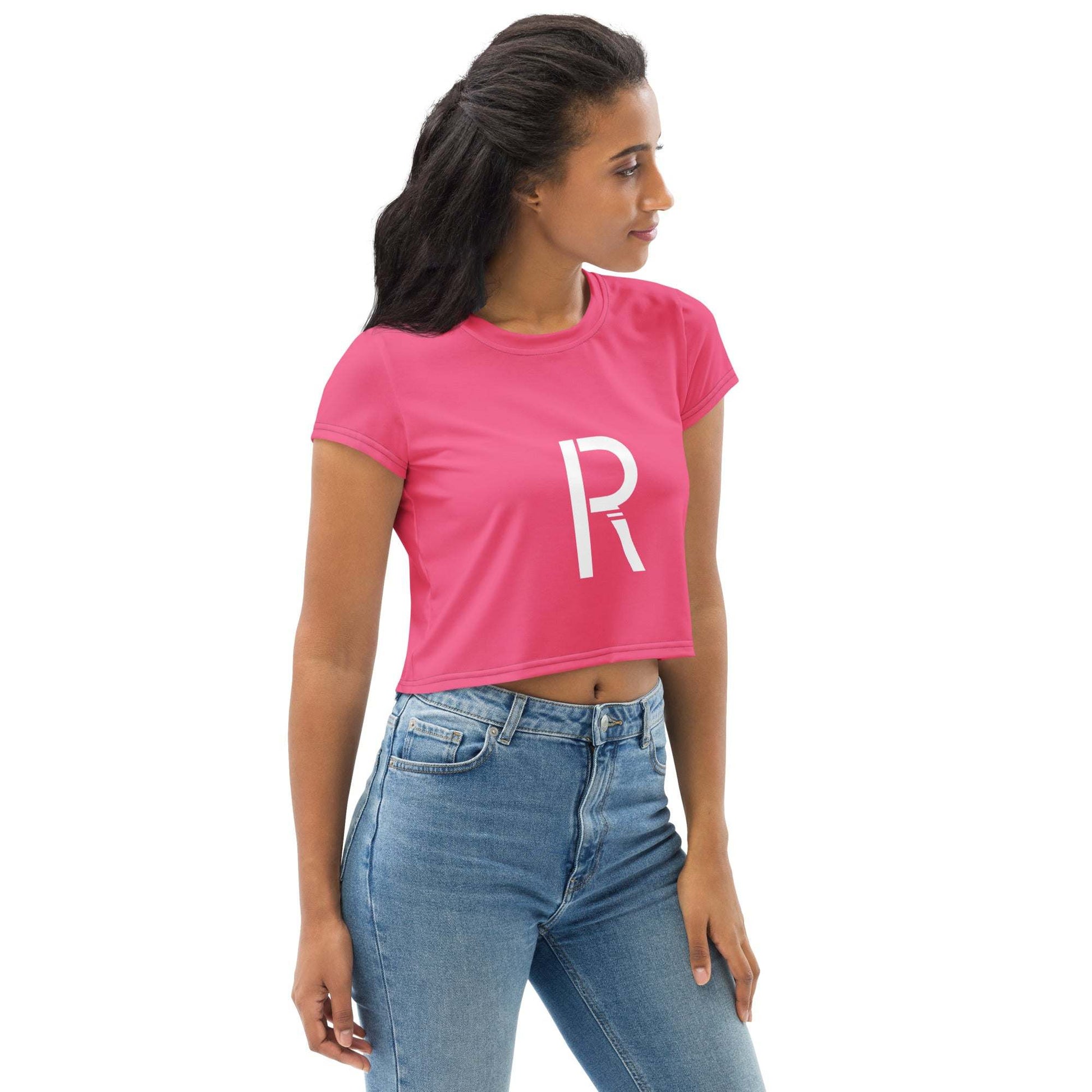 All - Over Print Crop Tee - RipCityInc