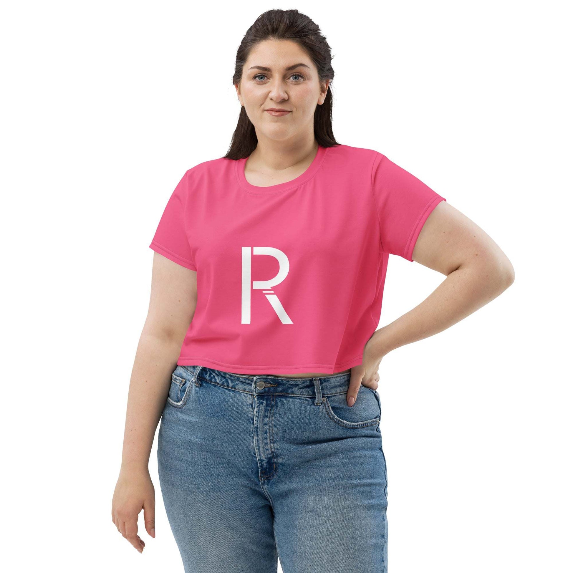 All - Over Print Crop Tee - RipCityInc