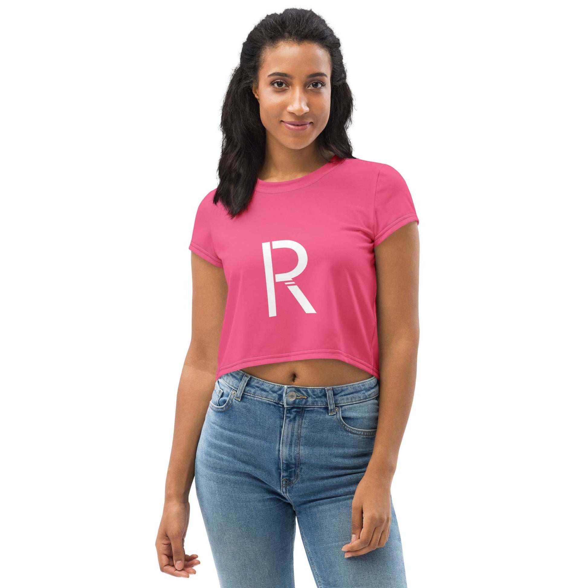 All - Over Print Crop Tee - RipCityInc