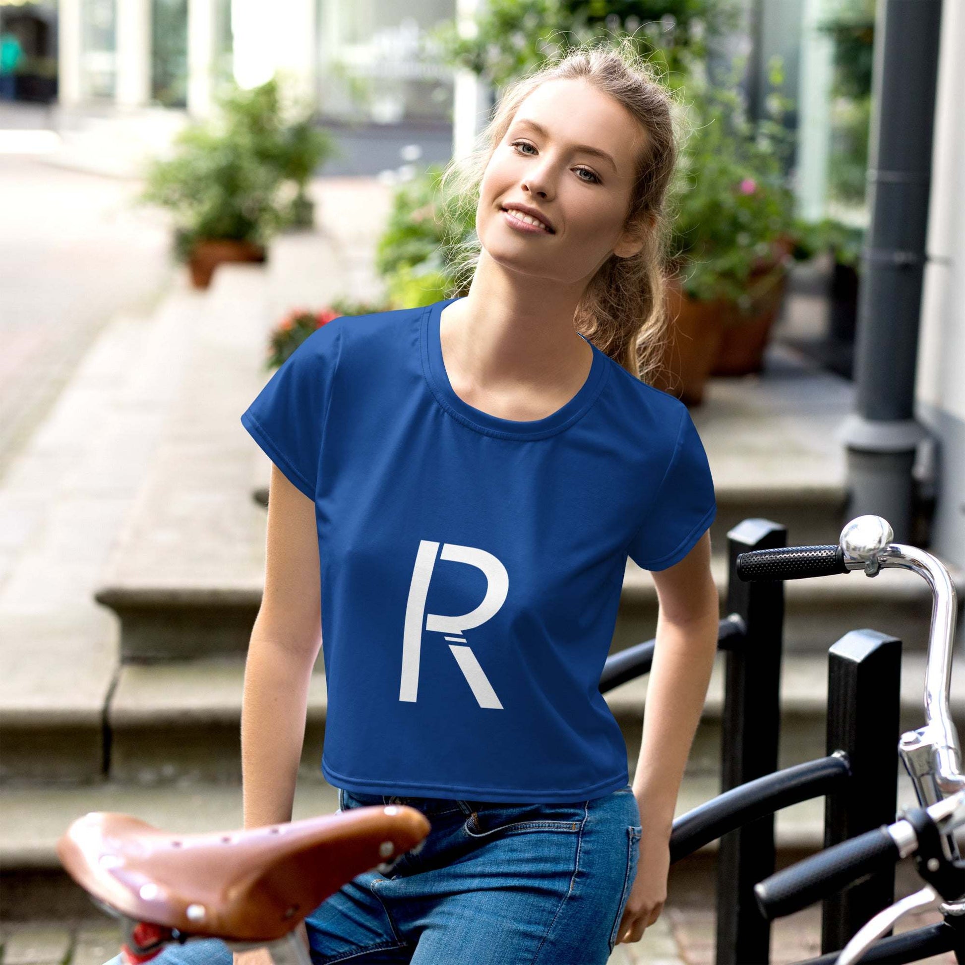 All - Over Print Crop Tee - RipCityInc