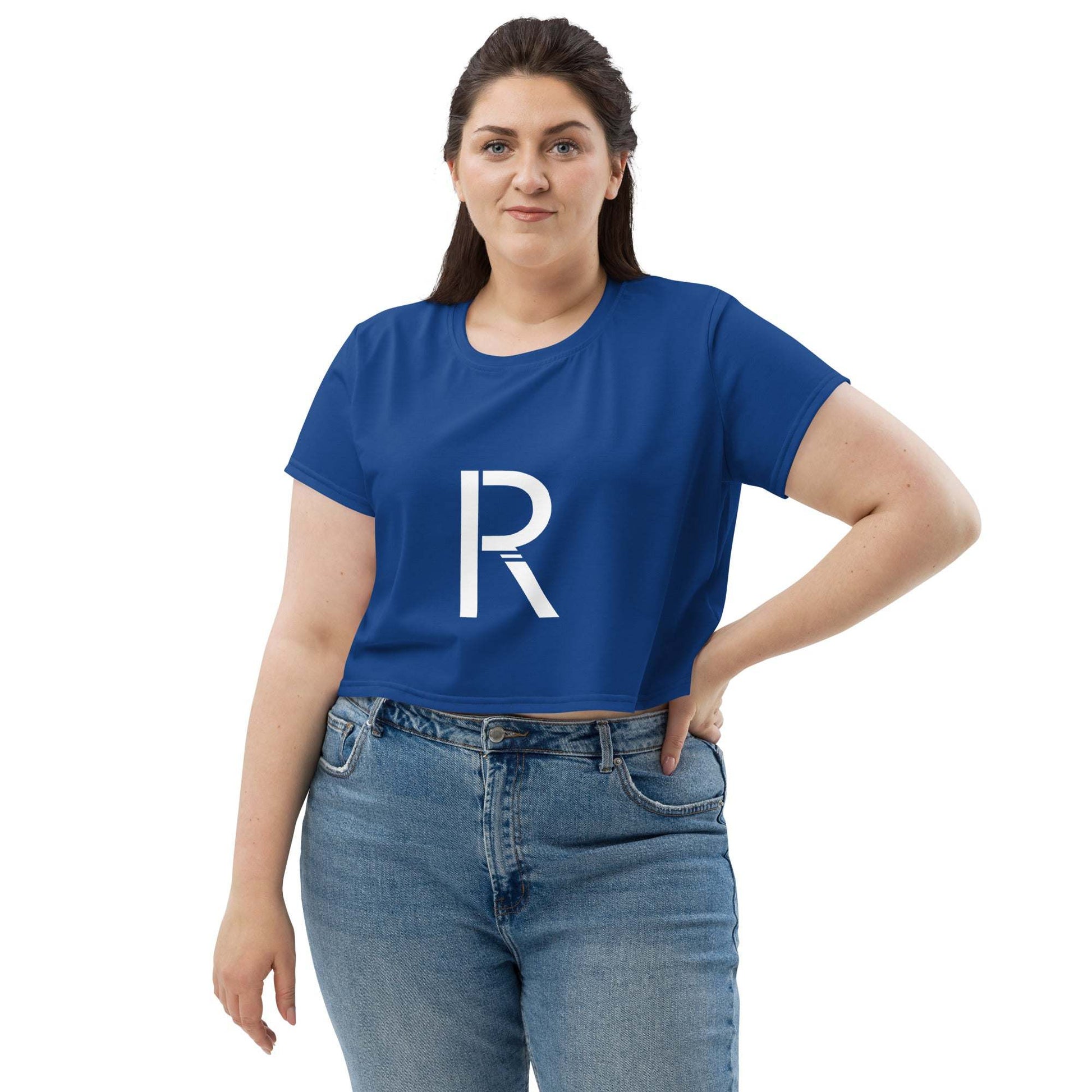 All - Over Print Crop Tee - RipCityInc
