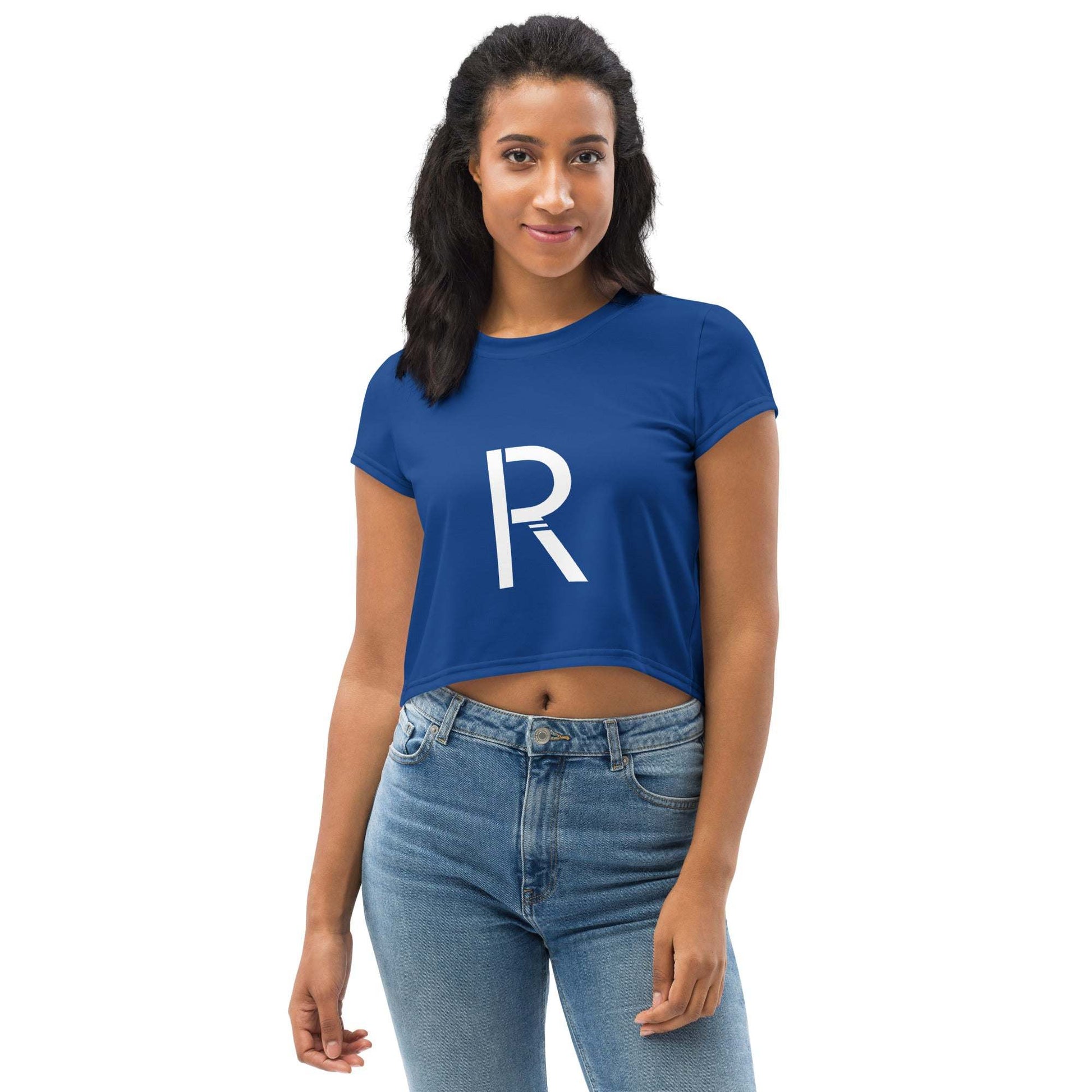 All - Over Print Crop Tee - RipCityInc