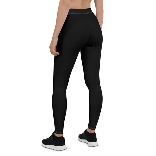 Ripped City Inc women leggings in black, white - premium gym apparel
