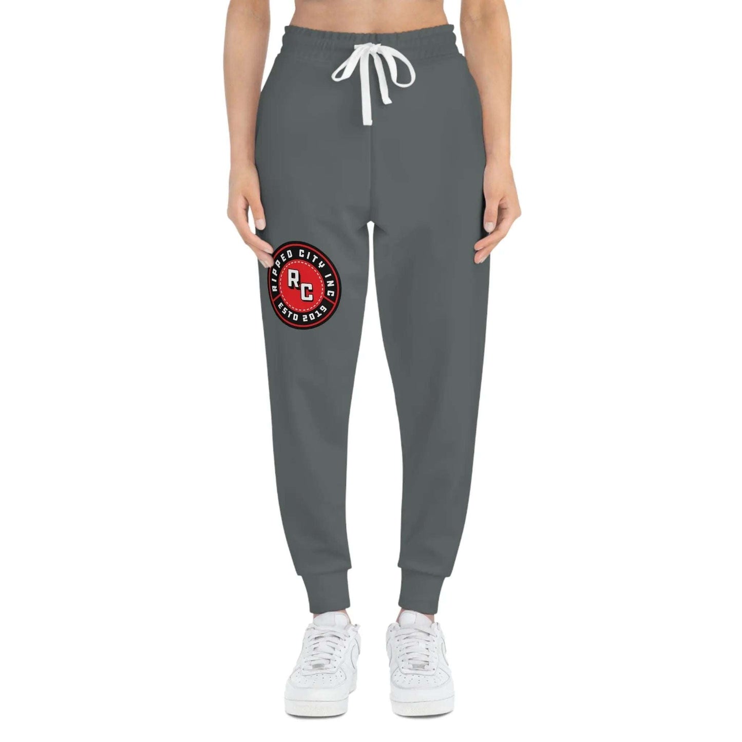 Ripped City Inc unisex joggers in signature design - premium gym apparel - Ripped City Inc premium gym apparel