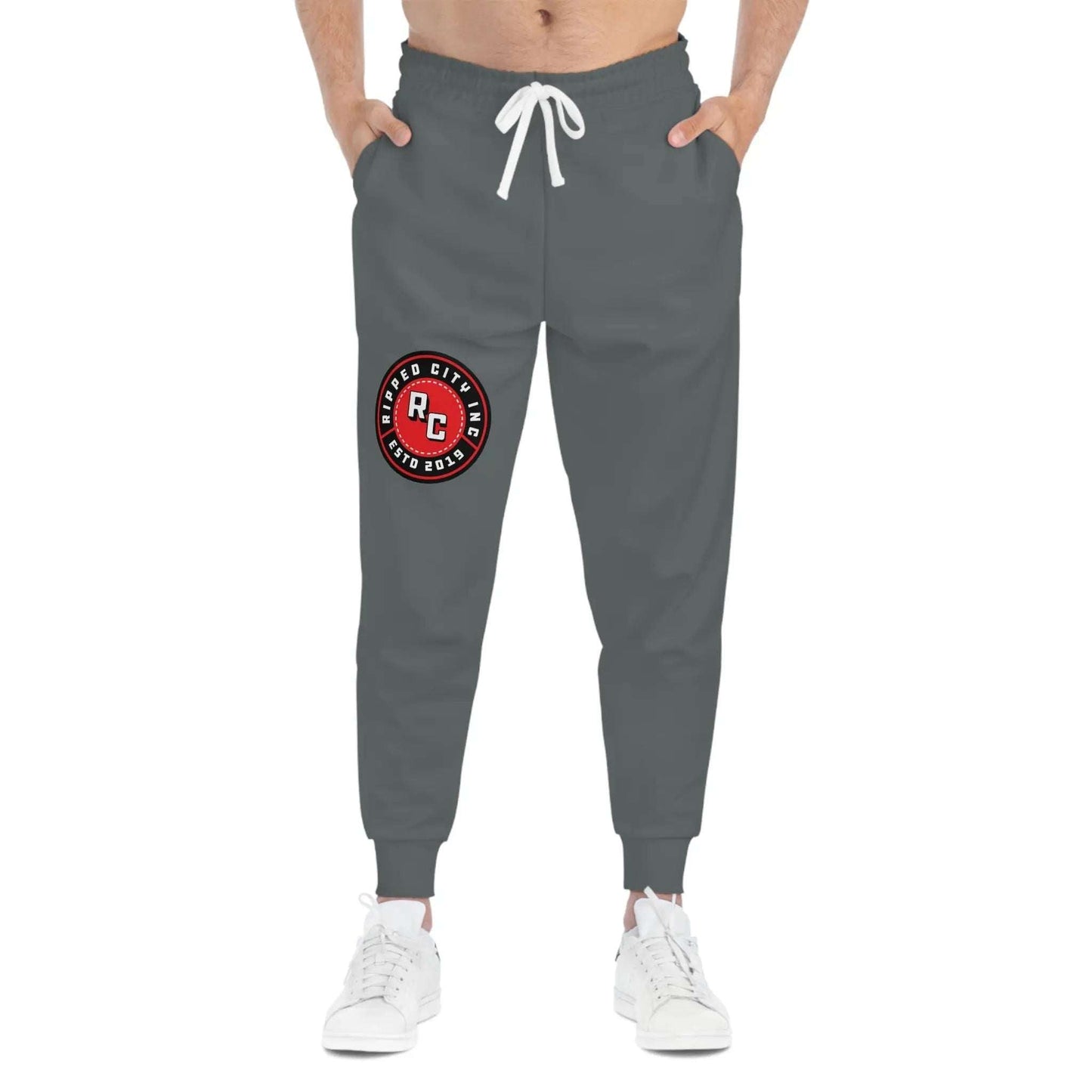 Ripped City Inc unisex joggers in signature design - premium gym apparel - Ripped City Inc premium gym apparel