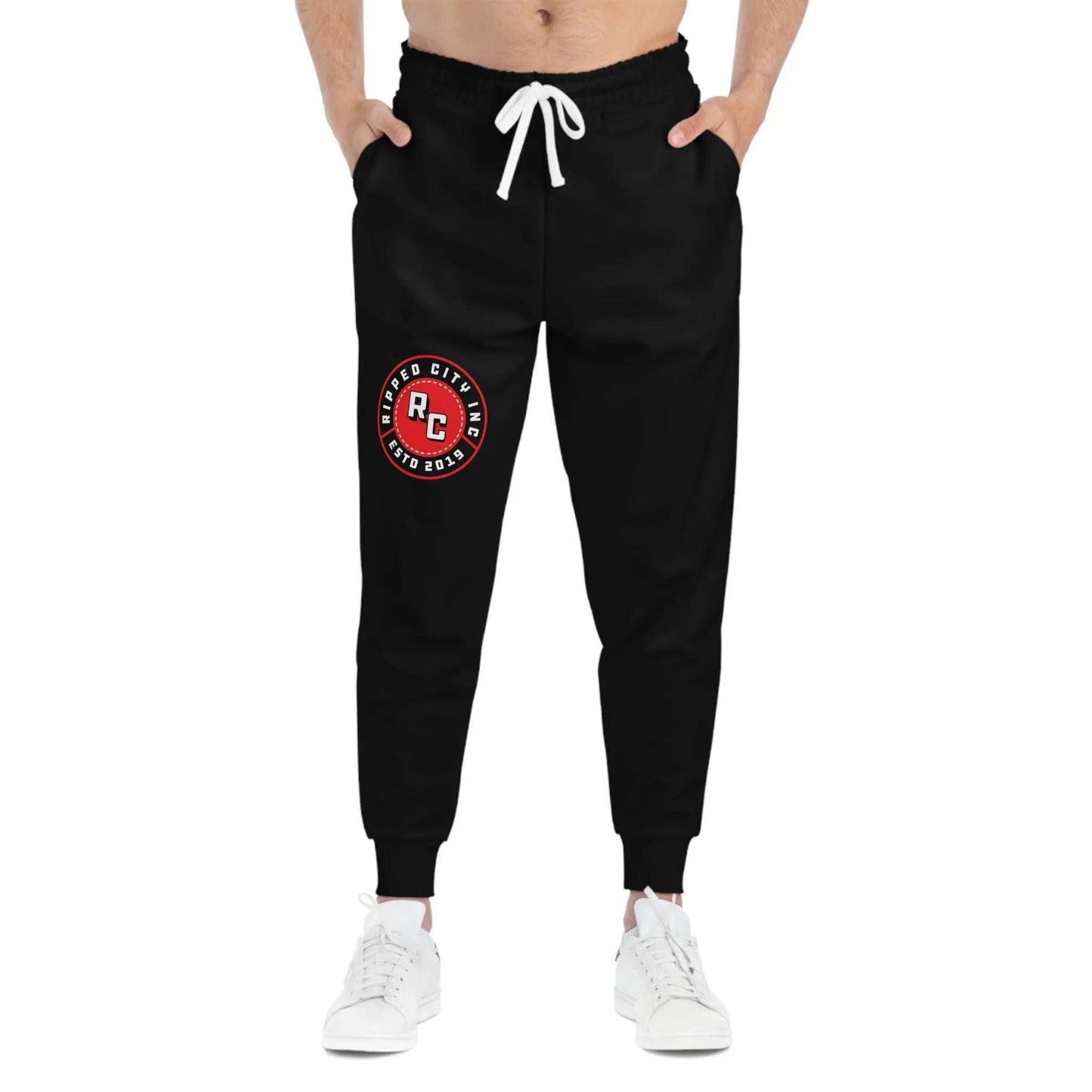 Ripped City Inc unisex joggers in signature design - premium gym apparel - Ripped City Inc premium gym apparel
