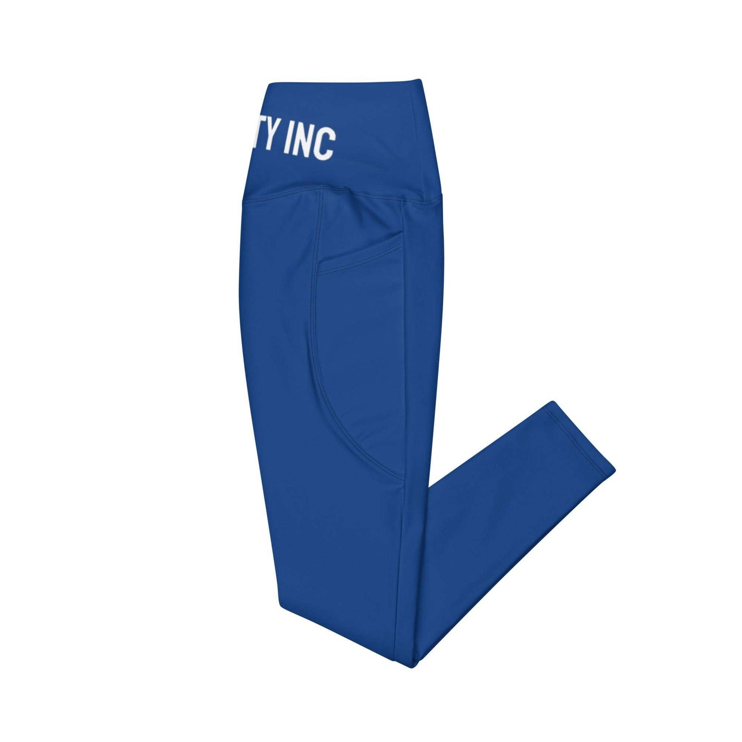 Ripped City Inc women leggings in blue - premium gym apparel - Ripped City Inc premium gym apparel