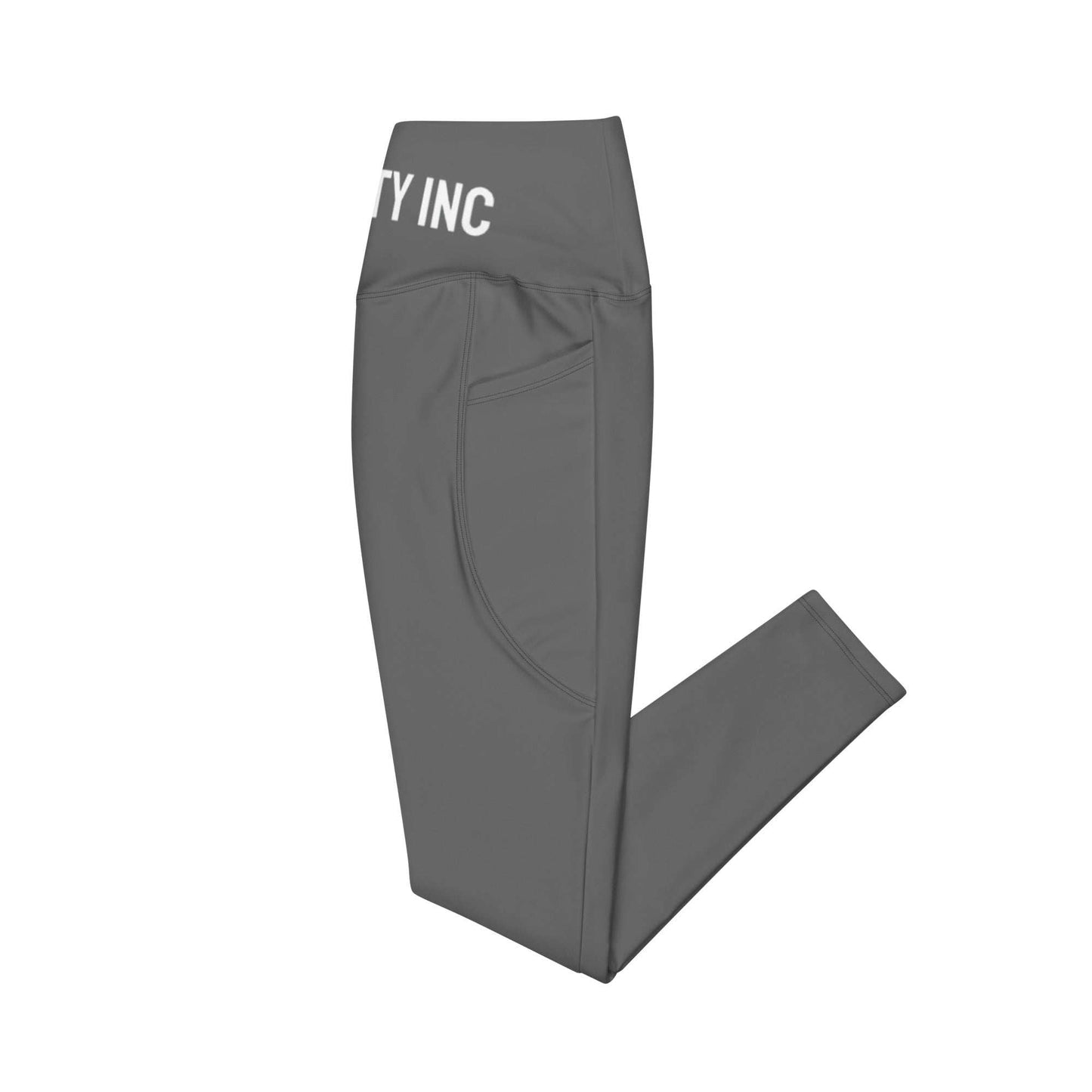 Ripped City Inc women leggings in gray - premium gym apparel - Ripped City Inc premium gym apparel