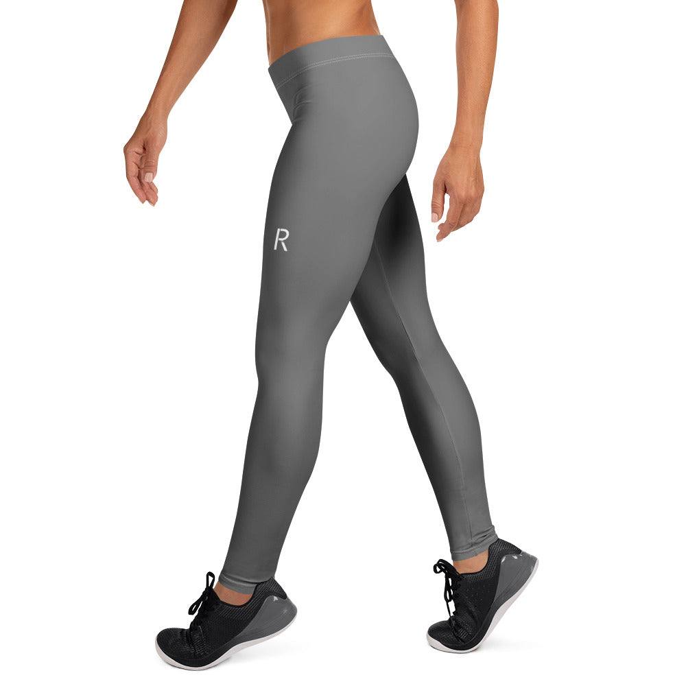 Ripped City Inc women leggings in gray - premium gym apparel - Ripped City Inc premium gym apparel
