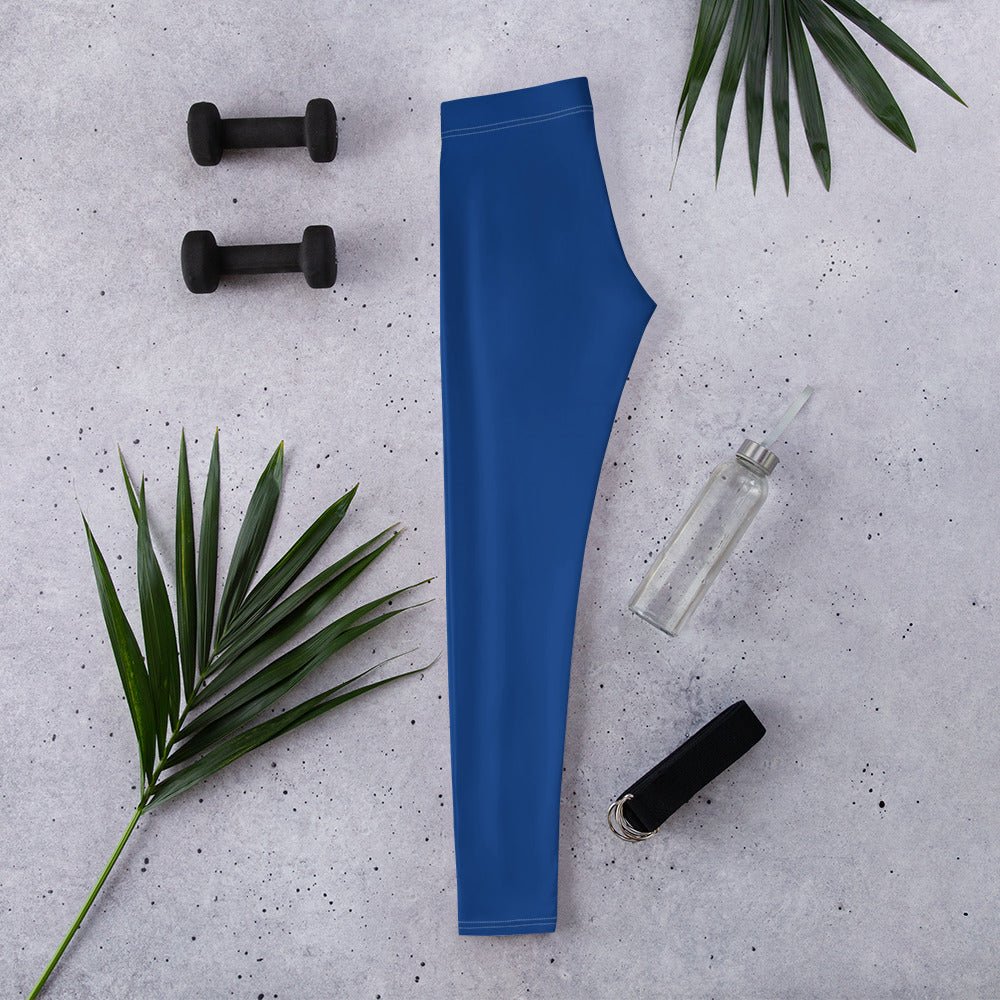 Ripped City Inc women leggings in blue - premium gym apparel - Ripped City Inc premium gym apparel
