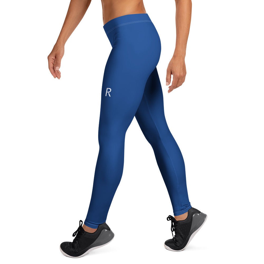 Ripped City Inc women leggings in blue - premium gym apparel - Ripped City Inc premium gym apparel