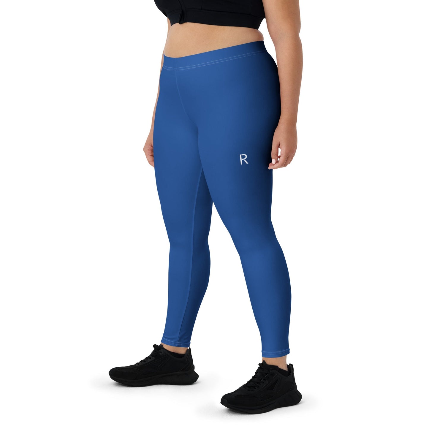 Ripped City Inc women leggings in blue - premium gym apparel - Ripped City Inc premium gym apparel
