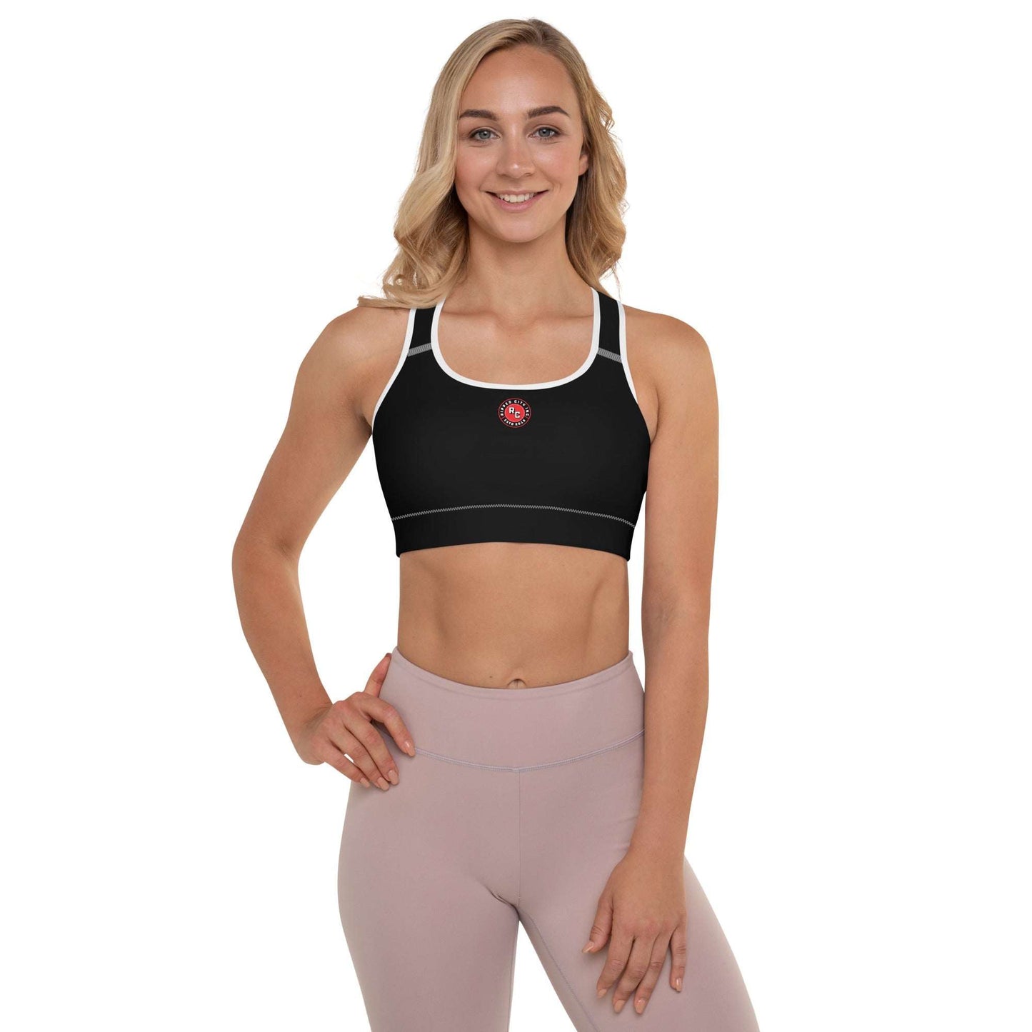 Ripped City Inc women sports bra in black - premium gym apparel - Ripped City Inc premium gym apparel