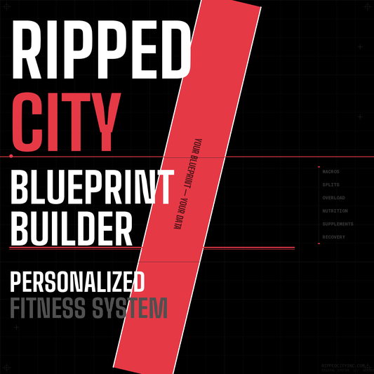 Ripped City Inc Ripped City Blueprint Builder — Personalized Fitness System product image - Ripped City Inc premium gym apparel