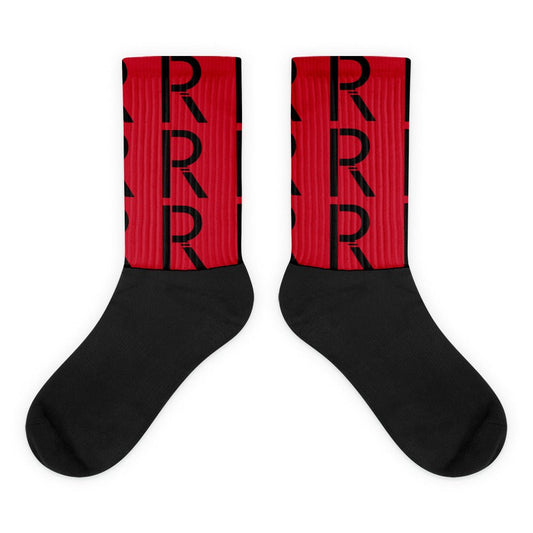 Ripped City Inc unisex socks in red - premium gym apparel - Ripped City Inc premium gym apparel