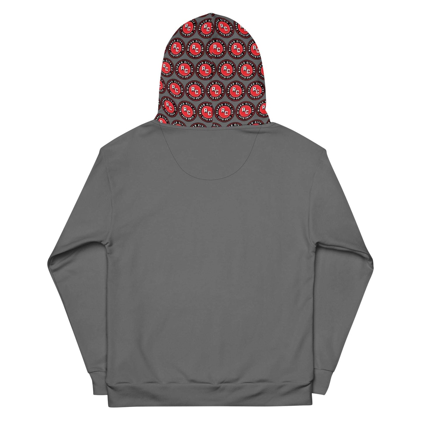Ripped City Inc unisex hoodie in gray - premium gym apparel - Ripped City Inc premium gym apparel