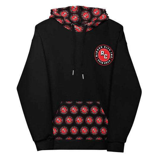 Ripped City Inc unisex hoodie in signature design - premium gym apparel - Ripped City Inc premium gym apparel
