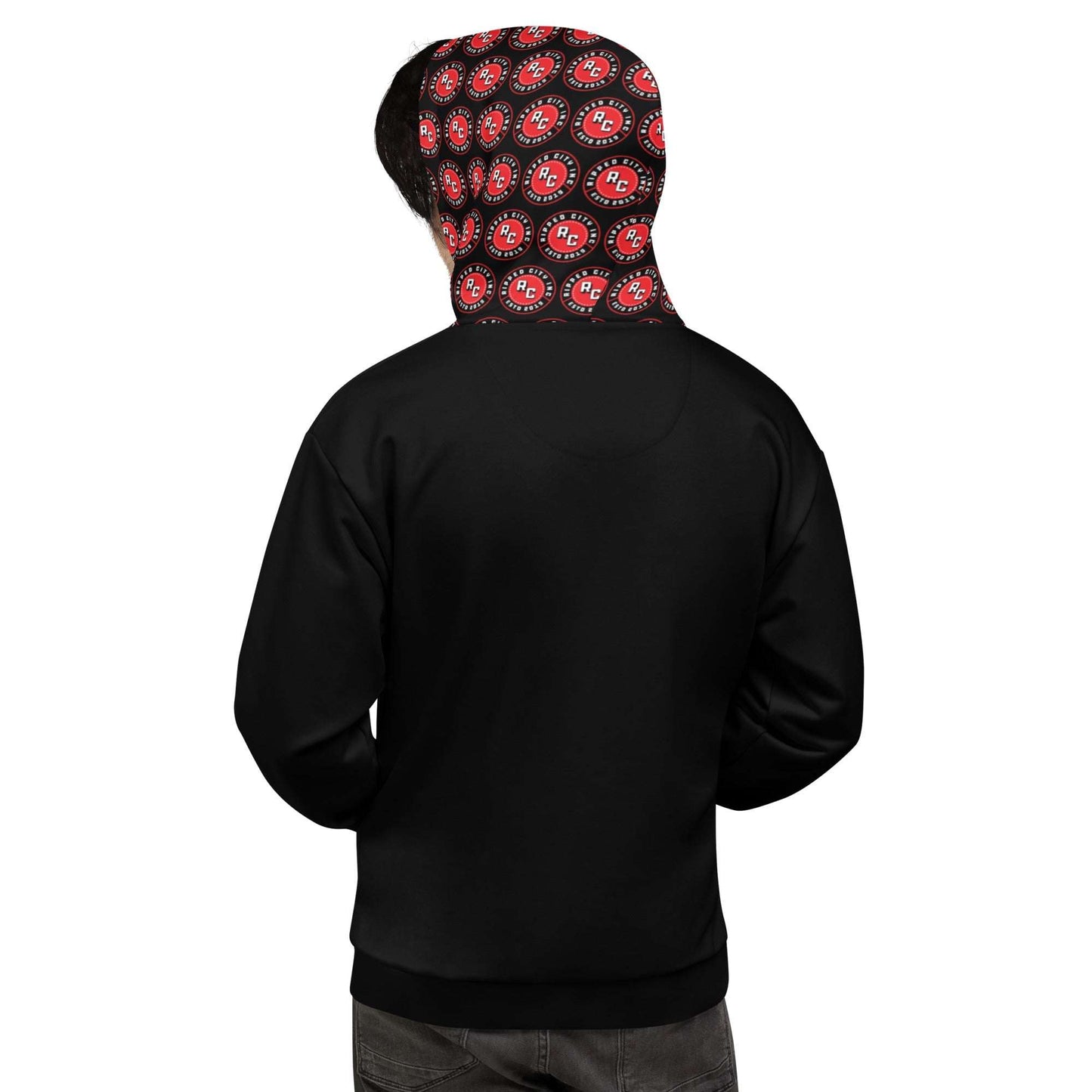 Ripped City Inc unisex hoodie in signature design - premium gym apparel - Ripped City Inc premium gym apparel