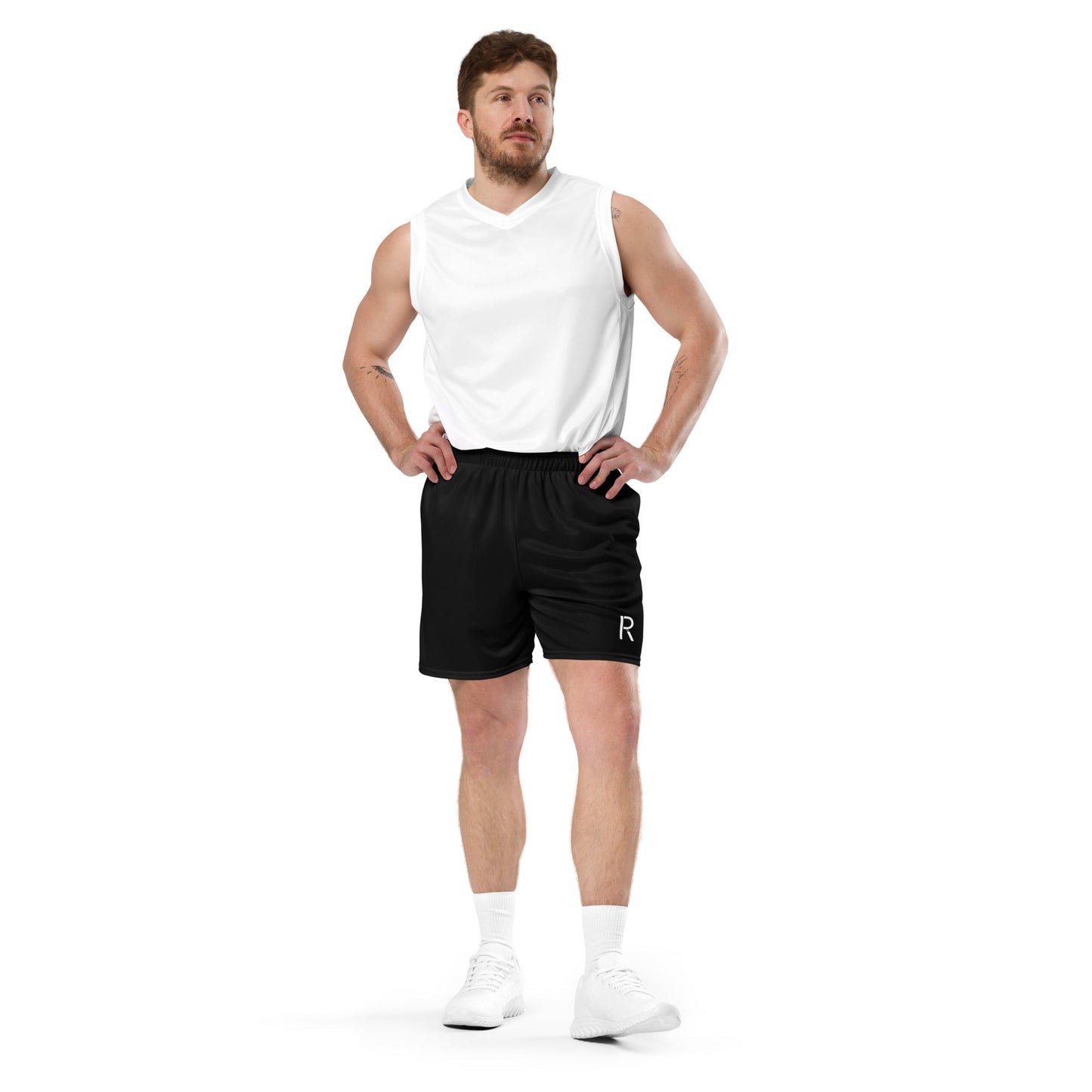 Ripped City Inc unisex shorts in black - premium gym apparel - Ripped City Inc premium gym apparel
