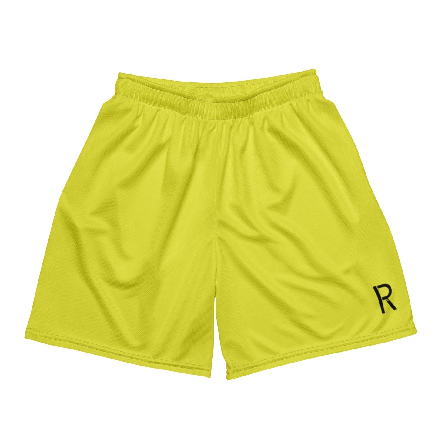 Ripped City Inc unisex shorts in yellow - premium gym apparel - Ripped City Inc premium gym apparel