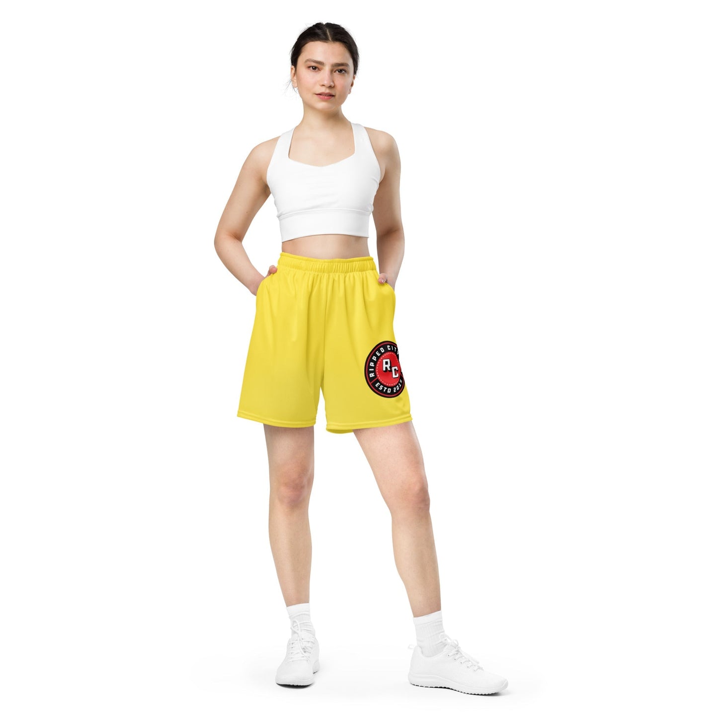 Ripped City Inc men shorts in signature design - premium gym apparel - Ripped City Inc premium gym apparel