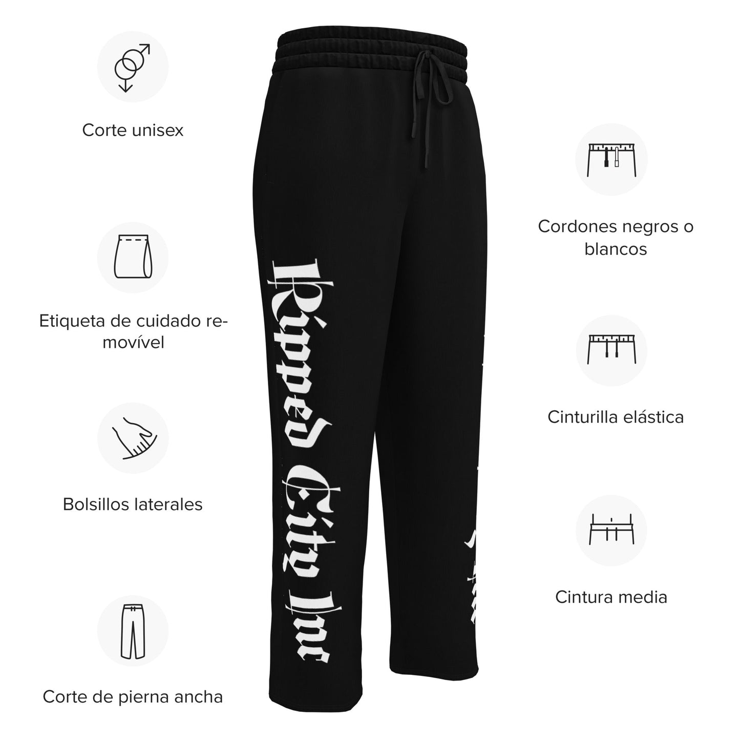 Ripped City Inc unisex joggers in signature design - premium gym apparel - Ripped City Inc premium gym apparel