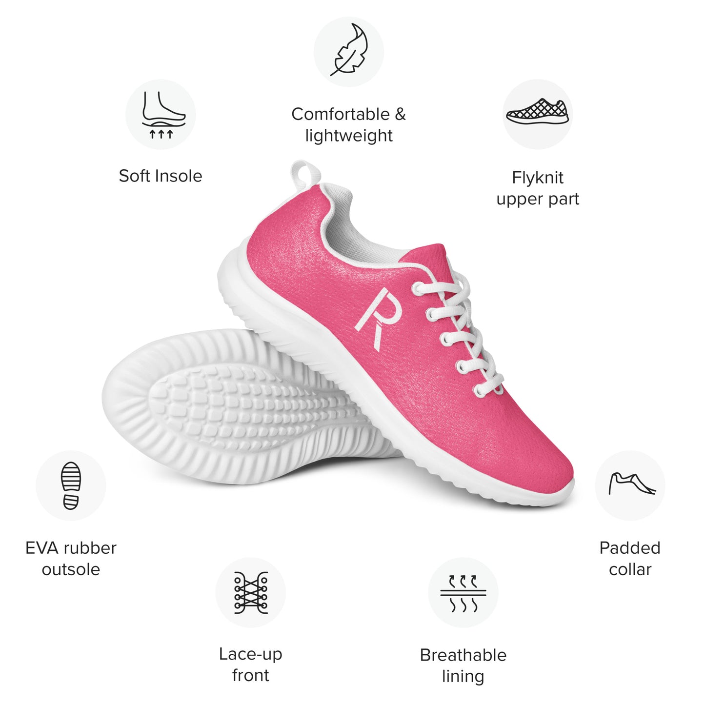 Ripped City Inc women training shoes in white - premium gym apparel - Ripped City Inc premium gym apparel