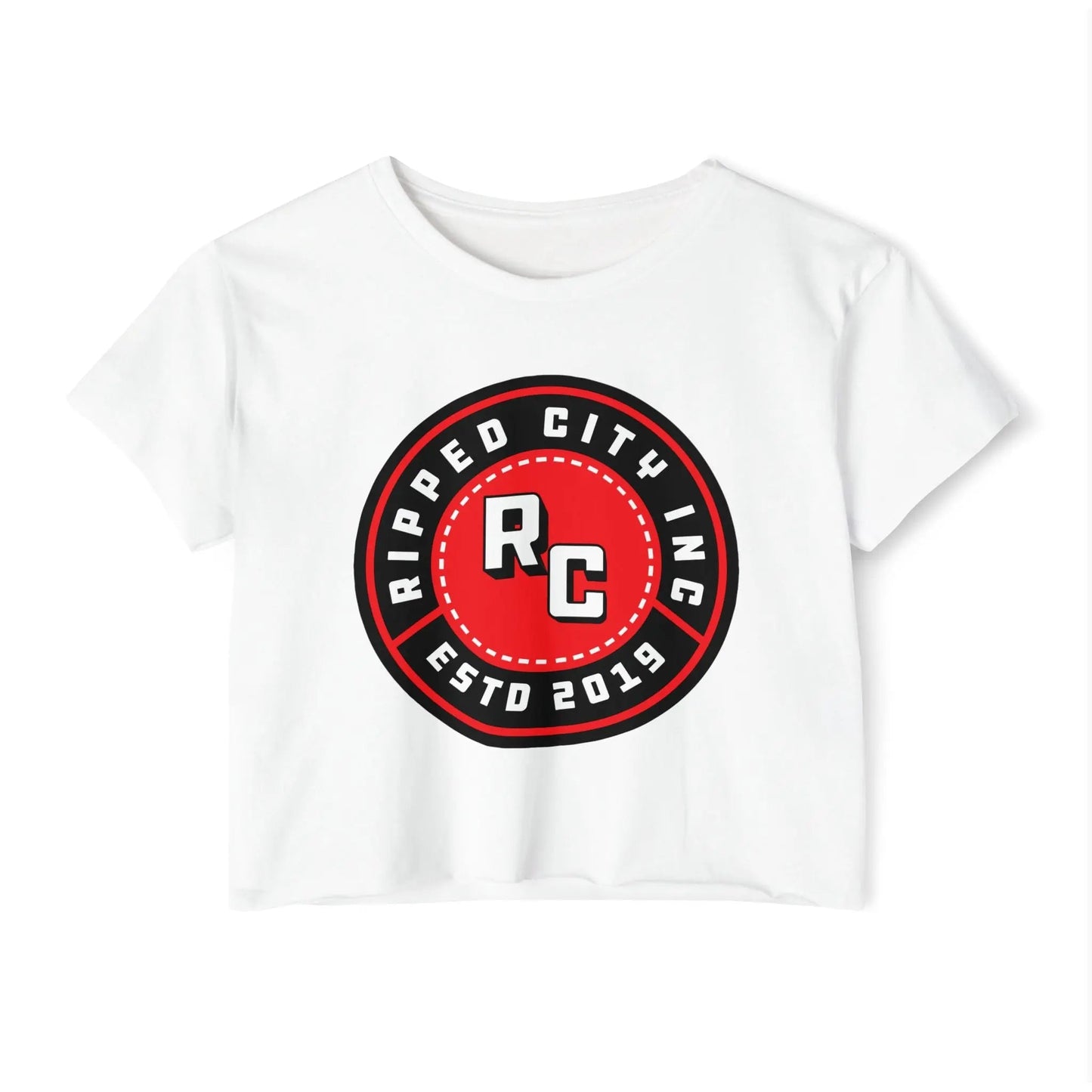 Ripped City Inc women t-shirt in signature design - premium gym apparel - Ripped City Inc premium gym apparel