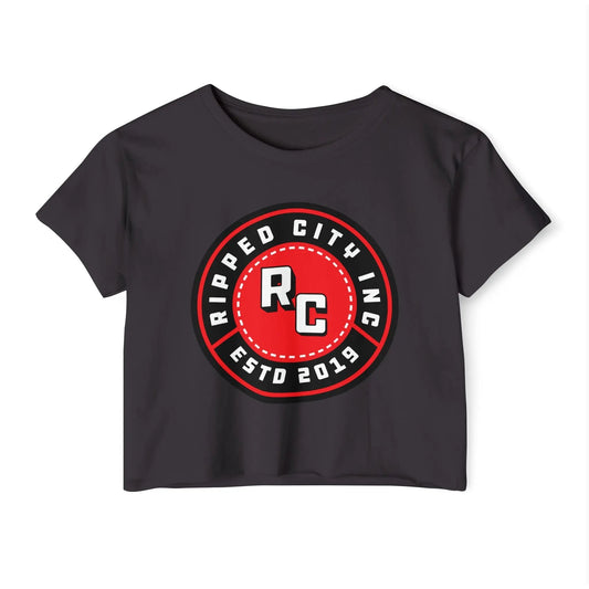 Ripped City Inc women t-shirt in signature design - premium gym apparel - Ripped City Inc premium gym apparel
