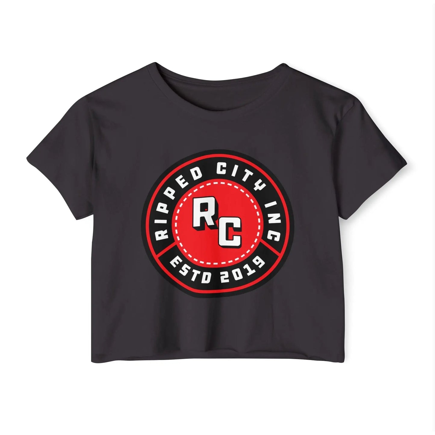 Ripped City Inc women t-shirt in signature design - premium gym apparel - Ripped City Inc premium gym apparel