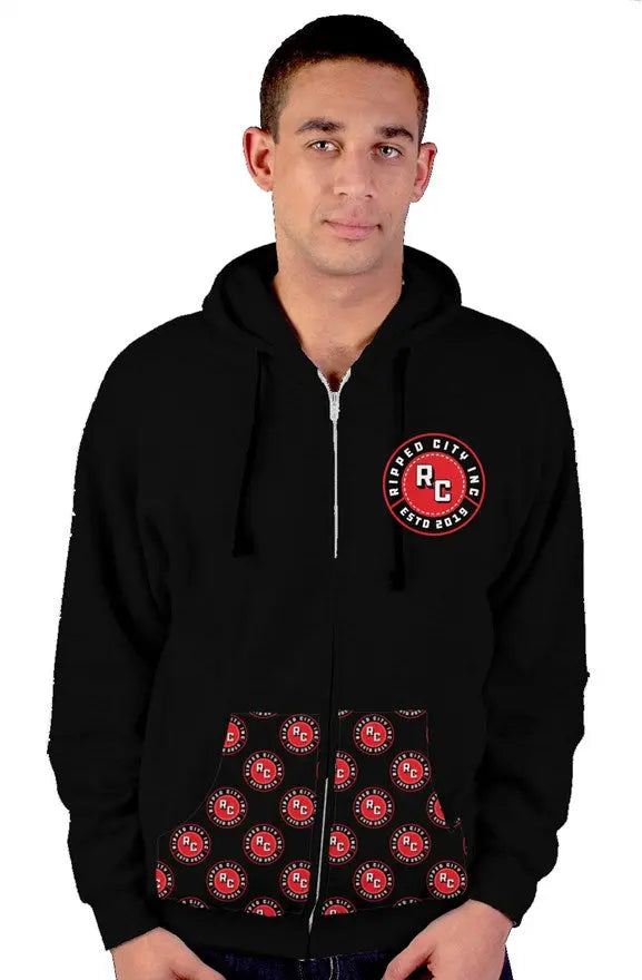 Mens Tultex Zip